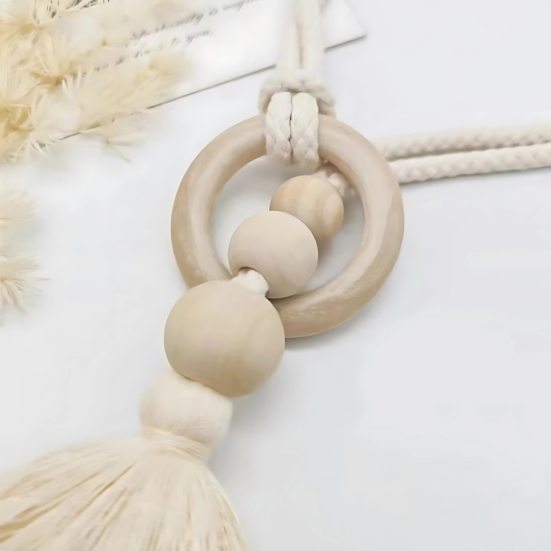 ThreadedGrace – Handmade Tassel Tiebacks (Set of 2) - Curtain Holder