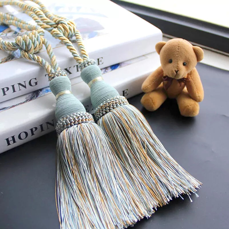 The Tassel Atelier - Handmade Decorative Curtain Holder (Pair)