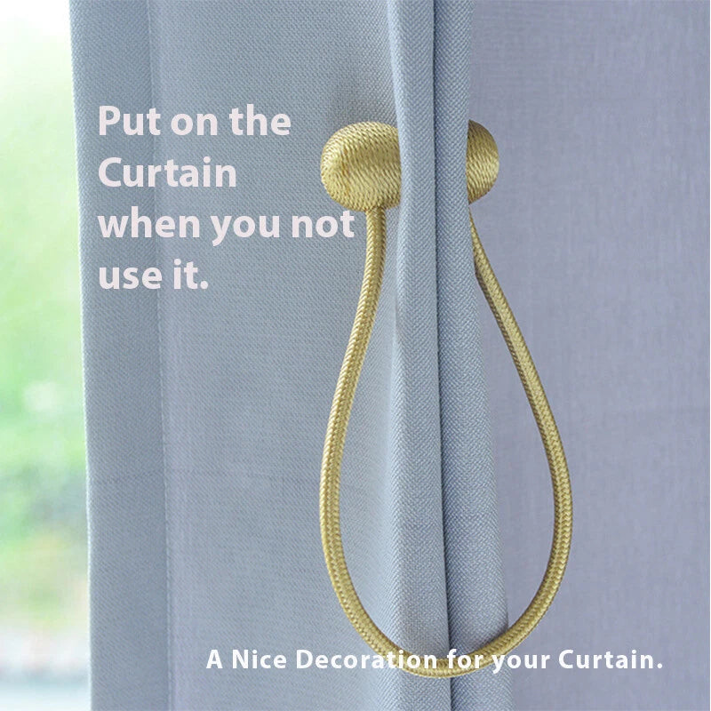 Silknod – Magnetic Curtain Ball Tiebacks (Pair)