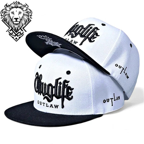 Hiphop Snapback Flat Brim Hat Embroidered Men Women Street Fashion Baseball Cap
