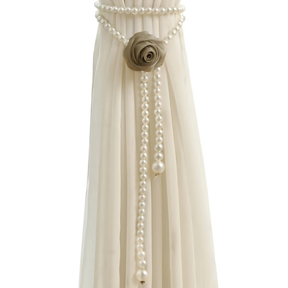 PearlAura – Classic Pearl Rope Tiebacks (Pair)