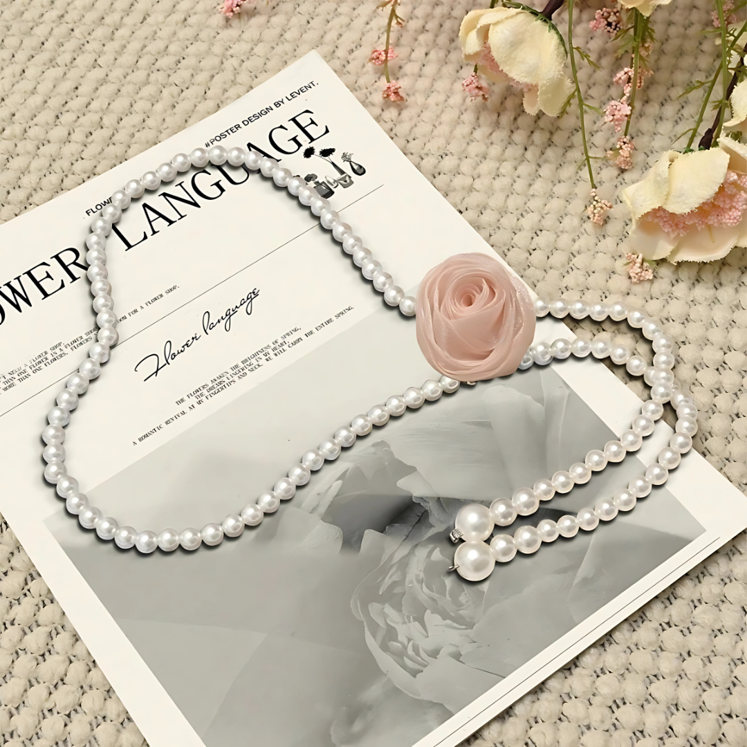 PearlAura – Classic Pearl Rope Tiebacks (Pair)