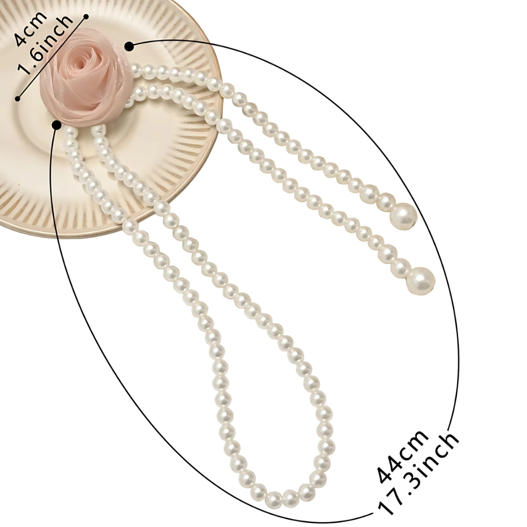 PearlAura – Classic Pearl Rope Tiebacks (Pair)