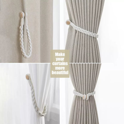 Elevé – Magnetic Rope Strap Tiebacks (Pair)