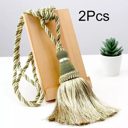 The Tassel Atelier - Handmade Decorative Curtain Holder (Pair)