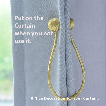 Silknod – Magnetic Curtain Ball Tiebacks (Pair)