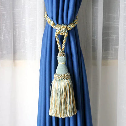The Tassel Atelier - Handmade Decorative Curtain Holder (Pair)